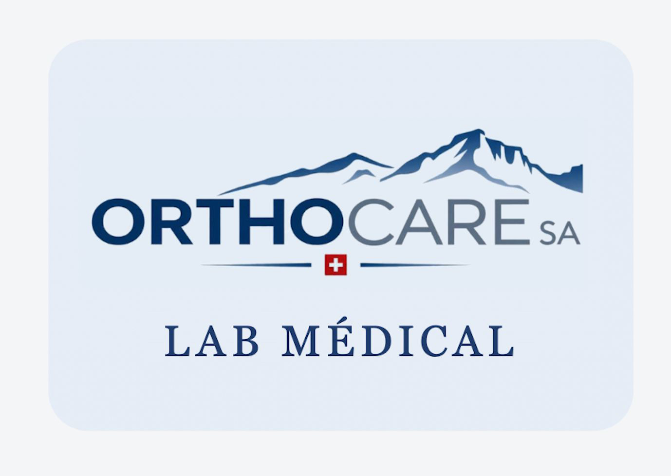 Orthocare SA — Lab médical